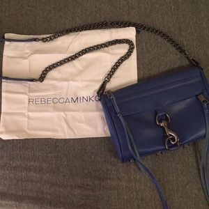 Rebecca Minkoff Cobalt Blue Mini Mac